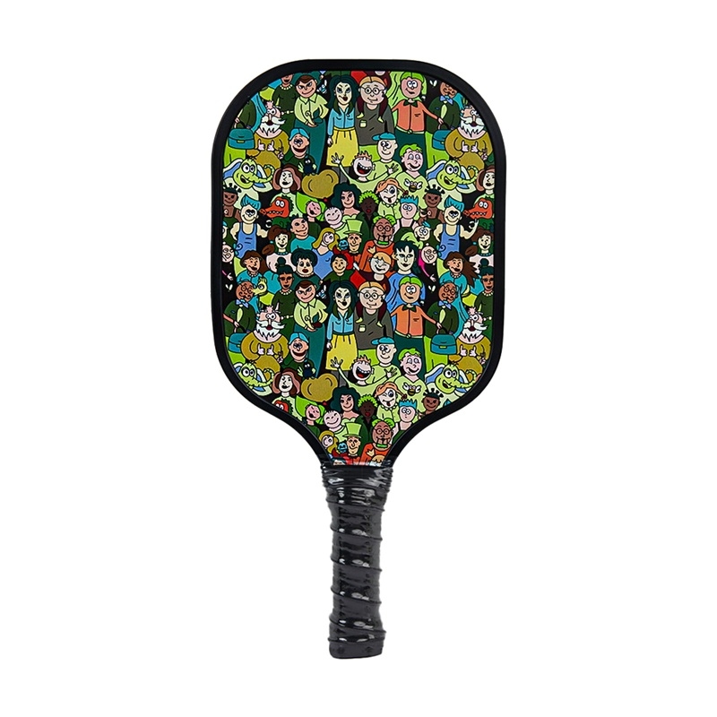 Glass Fiber Pickleball Paddle Black Edge G6022